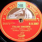 Italian Concerto, Part 1: Allegro