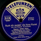 Auch ich versteh' die feine Kunst