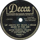 Up Above My Head, I Hear Music in the Air