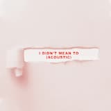 I Didn’t Mean To (acoustic)