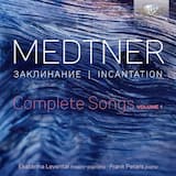 3 Romances, op. 3: I. At the Gates of the Holy Cloister