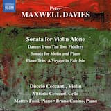 Sonata For Violin Alone Dedicated To Duccio Ceccanti (2013)