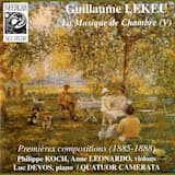 Choral pour violon et piano (1885)