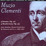 Sonata in G major, op. 40, no. 1: III. Allegro canone I mo perpetuo; per moto retto – Minore canone II do perpetuo; per moto contrario