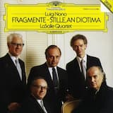 Fragmente - Stille, an Diotima: Anfang - Seite 17, Takt 1 (Ricordi-Edition)