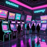80s Retrowave Arcade