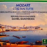 Cosi fan tutte: Atto Primo: "La mia Dorabella capace non è" (Ferrando, Don Alfonso, Guglielmo)