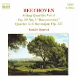 String Quartet in C major, op. 59 no. 3 "Razumovsky": II. Andante con moto quasi allegretto