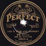 Just a Year Ago To-Night