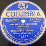 Baby Won’t You Please Come Home Blues