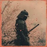 Samurai near Sakura