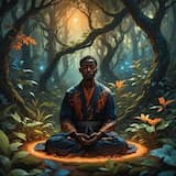 water fall Medittion