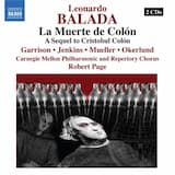 Death of Columbus: Act II Scene 4, "Lecho de Muerte 4" (Death-Bed 4): Mal Supisteis Llevar de la Mano (Mysterious Character, Columbus, Monks)