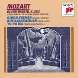 Divertimento for Violin, Viola and Cello in E-flat major, K. 563: III. Menuetto. Allegro ‒ Trio