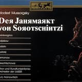 2. Akt: Kosakenlied: Tscherewik – Gevatter – Gäste: “O ru-du-du”
