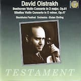 Violin Concerto in D minor, op. 47: II. Adagio di molto