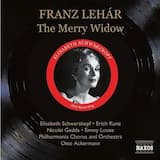 Die lustige Witwe: Akt I: Dialog: „Njegus, Geliebter, wo ist Vaterland“ (Danilo, Njegus, Hanna, Valencienne, Zeta)