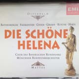 Die schöne Helena: Akt II. Dialog „Ein unangenehmer Vorfall” – Nr. 13: „Laßt uns jubeln, ihr frohen Zecher!” (Helena, Kalchas, Orest, Paris)