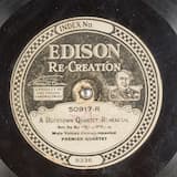 A Darktown Quartet Rehearsal