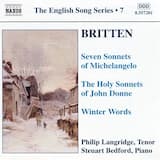 The Holy Sonnets of John Donne, op. 35: Sonnet XIV: Batter my heart