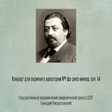 Концерт для скрипки с оркестром №1 фа-диез минор, соч. 14, Отрывок 7