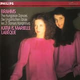 The 21 Hungarian Dances for piano duet: No. 7 in A. Allegretto