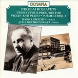 24 Preludes for Violin and Piano: XXI. Allegro moderato