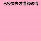 已经失去才懂得珍惜