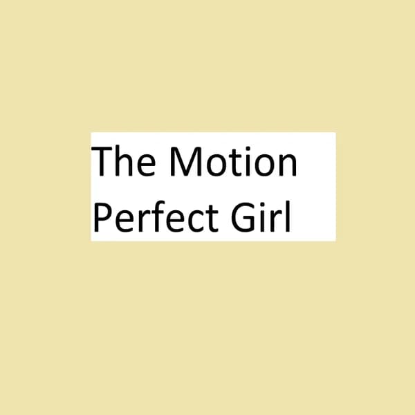 The Motion Perfect Girl image