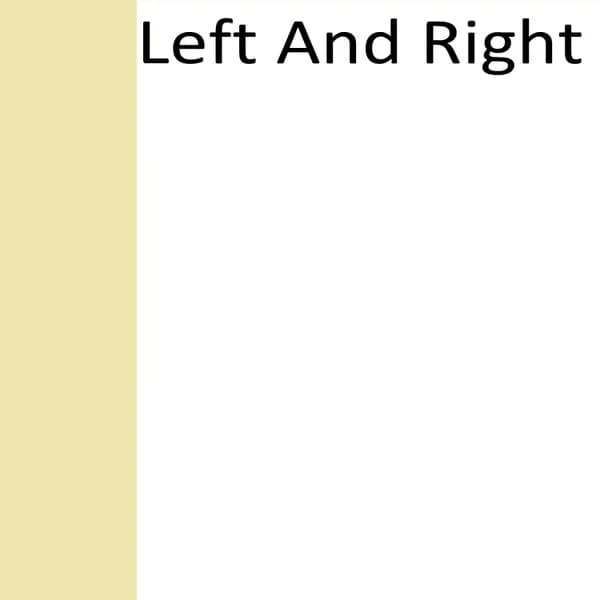 Left And Right image