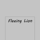 Fleeing Lion