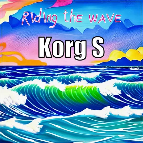 Riding the wave image