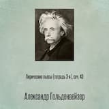 Лирические пьесы (тетрадь 3-я), соч. 43, Отрывок 6