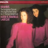 The 21 Hungarian Dances for piano duet: No. 2 in D minor. Allegro non assai