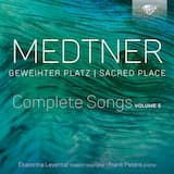 Sonate‐Vocalise mit einem Motto “Geweihter Platz” von Goethe op. 41 no.1: no. 1, Geweihter Platz – Sacred Place